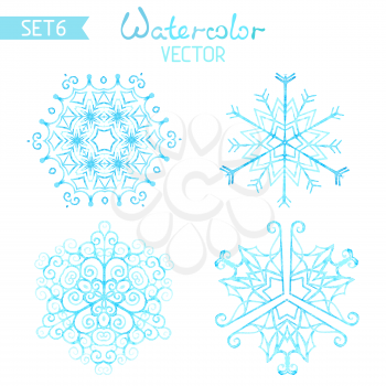 Hand-drawn Christmas elements for your design.