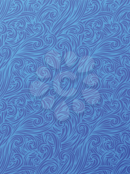 Vertical abstract pattern. Waves template. There is blank space for your text. EPS 8.