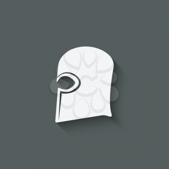 helmet icon symbol - vector illustration. eps 10