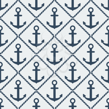 anchors seamless pattern- vector illustration. eps 8