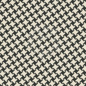 geometric monochrome seamless pattern. vector illustration - eps 8