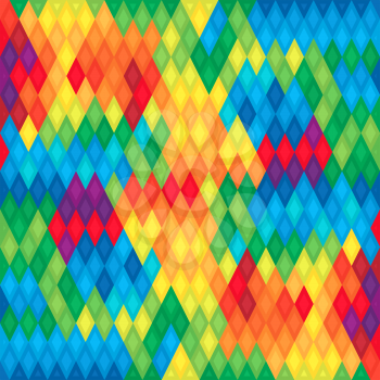 Brazil summer games colors pattern. abstract rhombus background. vector illustration - eps 8