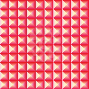 pyramid rose gold seamless pattern. vector illustration - eps 8