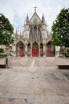  Gothic Saint-Urbain Basilica in Troyes, France