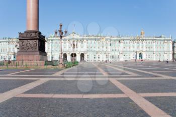 Palace Square - central city square of St Petersburg, Russia