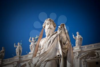 Statue of Apostle  in Vatican, Italy