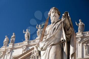 Statue of Apostle in Vatican