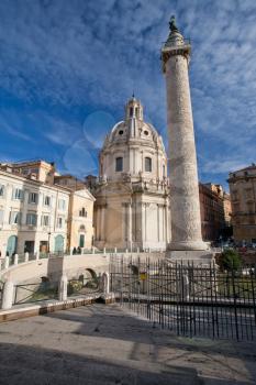 Trajan's Column on Capitoline Hill