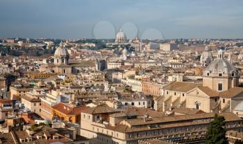 view on old town and St Peter Basilica