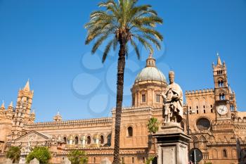 Cathedral of Palermo -ancient architectural complex in Palermo, Sicily