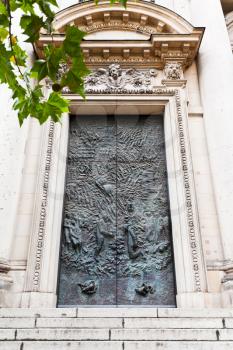 bronze doors of of Berliner dom (The Cathedral of Berlin)