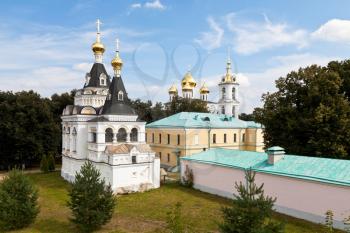 cathedrals and buildings of Dmitrov Kremlin, Russia