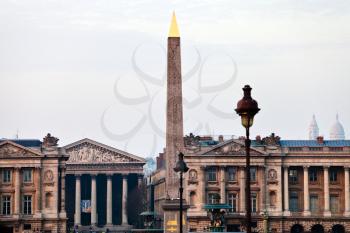 luxor obelisk on place de la concorde in Paris