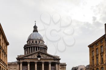 view of Pantheon building in Paris