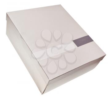 carton box isolated on white background