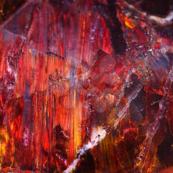 background from brown labradorite mineral close up