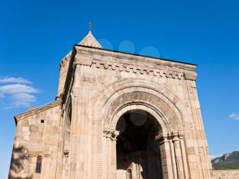 gate to sts. paul and peter cathedral in Tatev Monastery in Armenia