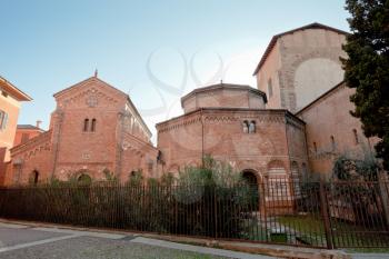 ancient Santo Stefano Abbey in Bologna, Italy