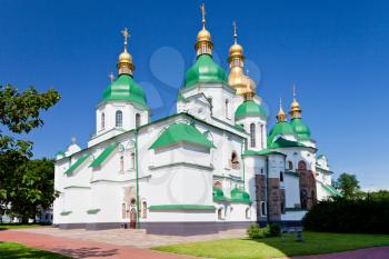 Saint Sophia Cathedral in Kiev, Ukraine in summer day