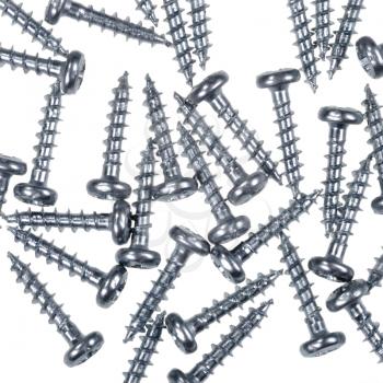 background from many builders screw