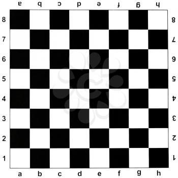 black and white checks of chess board