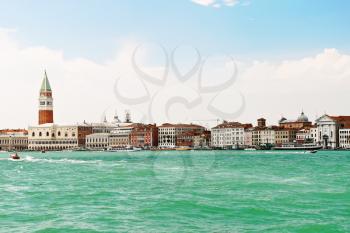 view on Venice city, Italy in summer day