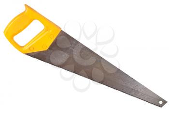 crosscut hand saw isolated on white background