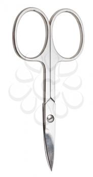 manicure scissors isolated on white background