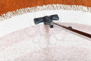carpet cleaning with a hoover at home