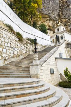 steps to Assumption Monastery of the Caves (Saint Uspensky Cave Monastery), Crimea