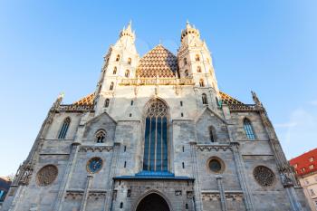 facade of Stephansdom (St. Stephen cathedral), Vienna