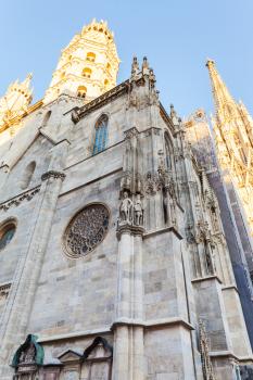 travel to Vienna city - Stephansdom (St. Stephen's cathedral), Vienna, Austria