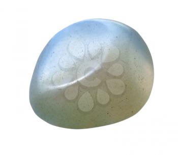natural mineral gem stone - Moonstone (adularia, adular) gemstone isolated on white background close up