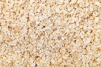 food background - many dry oat flakes