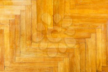 background from light varnished oak wood parquet