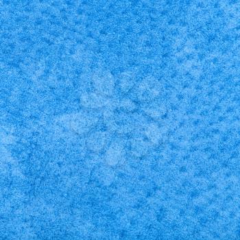 natural square background from genuine leather - blue painted Pigskin