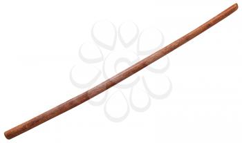 Bokken - Japanese wooden sword used for training in martial arts aikido, kendo, iaido and kenjutsu, isolated on white background
