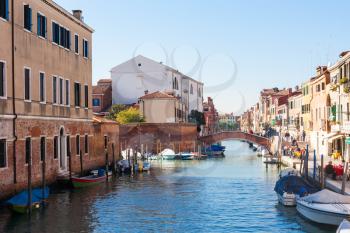 travel to Italy - residential area in Cannaregio sestieri (district) in Venice city