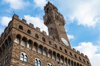 travel to Italy - Palazzo Vecchio (Old Palace, Town Hall) in Florence city