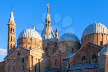 travel to Italy - Pontifical Basilica of Saint Anthony of Padua (Basilica di sant'antonio di padova) in Padua city
