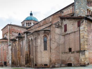 travel to Italy - Parma Cathedral (Duomo) in Parma city