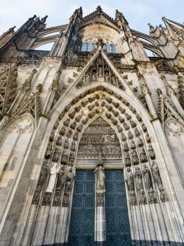 travel to Germany - North Entrance to Cologne Cathedral