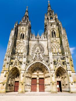 Travel to France - Basilique Notre-Dame de l'Epine (Basilica of Our Lady of the Thorn) in commune of L'Epine, Marne, Champagne region