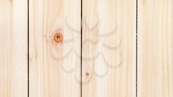 panoramic wooden background - unpainted wood board from vertical wide pine planks
