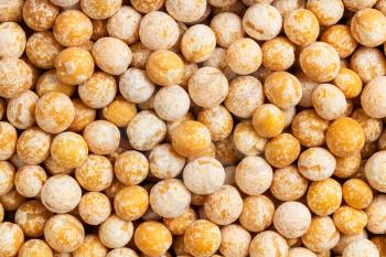 food background - raw dried whole yellow peas