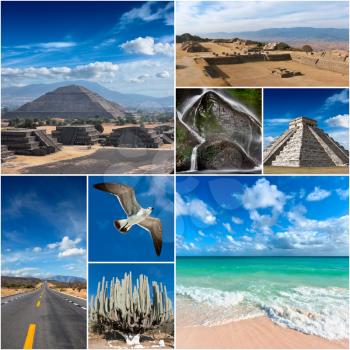 Mexico images collage