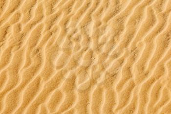 Sand texture in desert