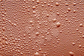 Chocolate bubble texture taken closeup as abstract  background.