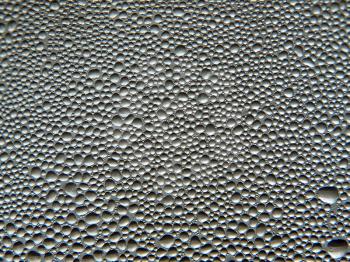 Monochrome bubbles texture taken closeup as abstract  background.