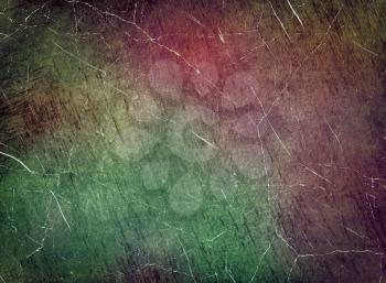 Scratched multicolored texture as abstract background.Digitally generated image.